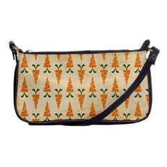 Patter-carrot-pattern-carrot-print Shoulder Clutch Bag