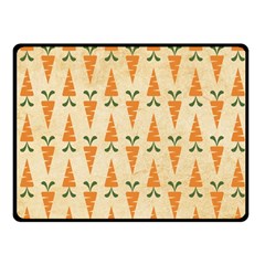 Patter-carrot-pattern-carrot-print Fleece Blanket (Small)