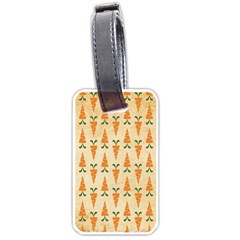 Patter-carrot-pattern-carrot-print Luggage Tag (one side)