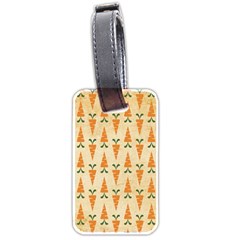 Patter-carrot-pattern-carrot-print Luggage Tag (two sides)