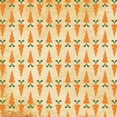 Patter-carrot-pattern-carrot-print Play Mat (Square)