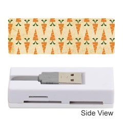 Patter-carrot-pattern-carrot-print Memory Card Reader (Stick)