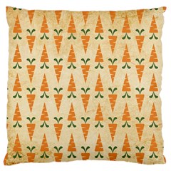 Patter-carrot-pattern-carrot-print Large Cushion Case (One Side)