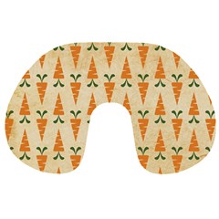 Patter-carrot-pattern-carrot-print Travel Neck Pillow