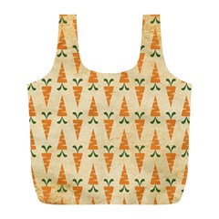 Patter-carrot-pattern-carrot-print Full Print Recycle Bag (L)