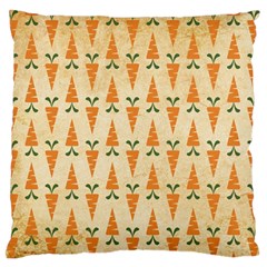 Patter-carrot-pattern-carrot-print Standard Premium Plush Fleece Cushion Case (Two Sides)