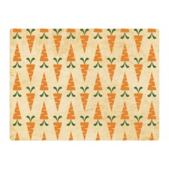 Patter-carrot-pattern-carrot-print Two Sides Premium Plush Fleece Blanket (Mini)