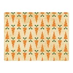 Patter-carrot-pattern-carrot-print Two Sides Premium Plush Fleece Blanket (Mini) 35 x27  Blanket Back