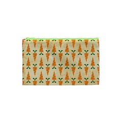 Patter-carrot-pattern-carrot-print Cosmetic Bag (XS)