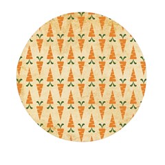 Patter-carrot-pattern-carrot-print Mini Round Pill Box