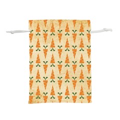 Patter-carrot-pattern-carrot-print Lightweight Drawstring Pouch (L)