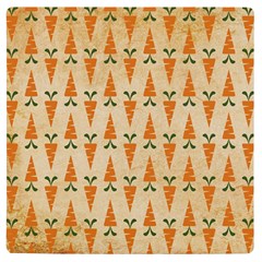 Patter-carrot-pattern-carrot-print UV Print Square Tile Coaster 