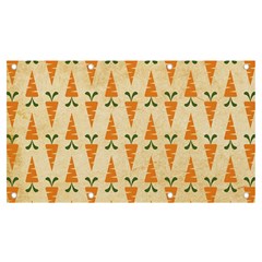 Patter-carrot-pattern-carrot-print Banner and Sign 7  x 4 