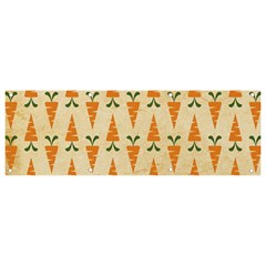 Patter-carrot-pattern-carrot-print Banner and Sign 9  x 3 