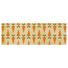 Patter-carrot-pattern-carrot-print Banner and Sign 12  x 4 
