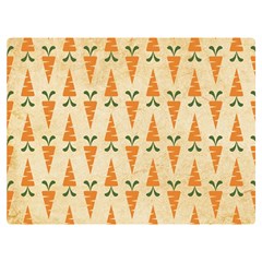 Patter-carrot-pattern-carrot-print Premium Plush Fleece Blanket (Extra Small)