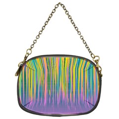 Background-colorful-texture-bright Chain Purse (one Side) by Cowasu