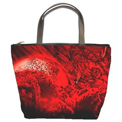 Planet-hell-hell-mystical-fantasy Bucket Bag by Cowasu