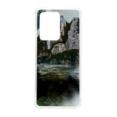Sea-island-castle-landscape Samsung Galaxy S20 Ultra 6 9 Inch Tpu Uv Case by Cowasu