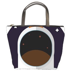 Astronaut-space-astronomy-universe Bucket Bag by Cowasu