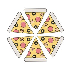 Pizza-slice-food-italian Play Mat (rectangle) by Sarkoni