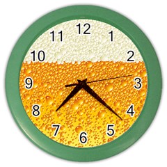 Bubble-beer Color Wall Clock