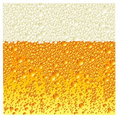 Bubble-beer Wooden Puzzle Square