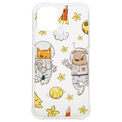 Astronaut-dog-cat-clip-art-kitten Iphone 12/12 Pro Tpu Uv Print Case by Sarkoni