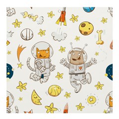 Astronaut-dog-cat-clip-art-kitten Banner And Sign 4  X 4  by Sarkoni