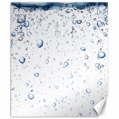 Blue Oxygen-bubbles-in-the-water Canvas 20  X 24 