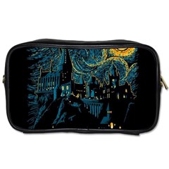 Castle Starry Night Van Gogh Parody Toiletries Bag (one Side)