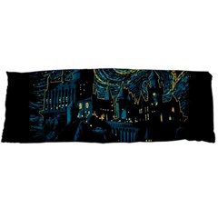 Castle Starry Night Van Gogh Parody Body Pillow Case Dakimakura (two Sides)