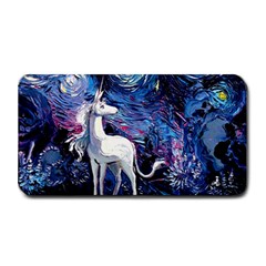 Unicorn Starry Night Print Van Gogh Medium Bar Mat