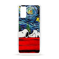 Dog Cartoon Vincent Van Gogh s Starry Night Parody Samsung Galaxy S20 6 2 Inch Tpu Uv Case by Sarkoni