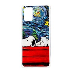 Dog Cartoon Vincent Van Gogh s Starry Night Parody Samsung Galaxy S20plus 6 7 Inch Tpu Uv Case