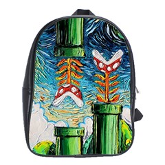 Game Starry Night Doctor Who Van Gogh Parody School Bag (xl)