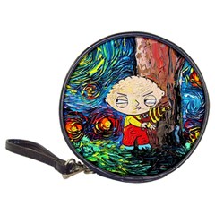 Cartoon Starry Night Vincent Van Gogh Classic 20-cd Wallets