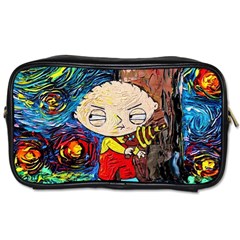 Cartoon Starry Night Vincent Van Gogh Toiletries Bag (two Sides)