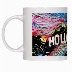 Hollywood Art Starry Night Van Gogh White Mug by Sarkoni