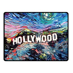 Hollywood Art Starry Night Van Gogh Fleece Blanket (small)