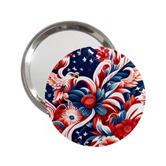 America Pattern 2 25  Handbag Mirrors by Valentinaart