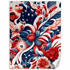 America pattern Canvas 36  x 48 