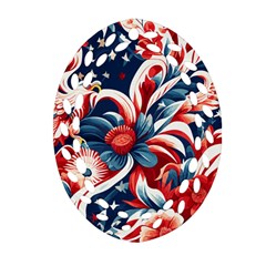 America pattern Ornament (Oval Filigree)