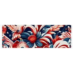 America pattern Banner and Sign 6  x 2 