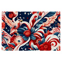 America pattern Banner and Sign 6  x 4 