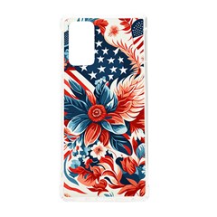 America Pattern Samsung Galaxy Note 20 Tpu Uv Case by Valentinaart