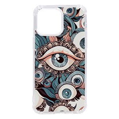 Eyes Pattern Iphone 14 Pro Max Tpu Uv Print Case by Valentinaart