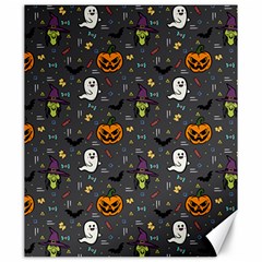 Halloween Pattern Bat Canvas 20  X 24  by Bangk1t