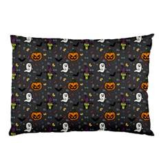 Halloween Pattern Bat Pillow Case (two Sides)