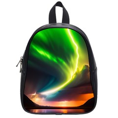 Lake Storm Neon Nature School Bag (small)